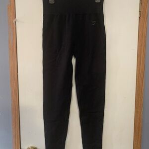 Gymshark Black High-Waisted Leggings